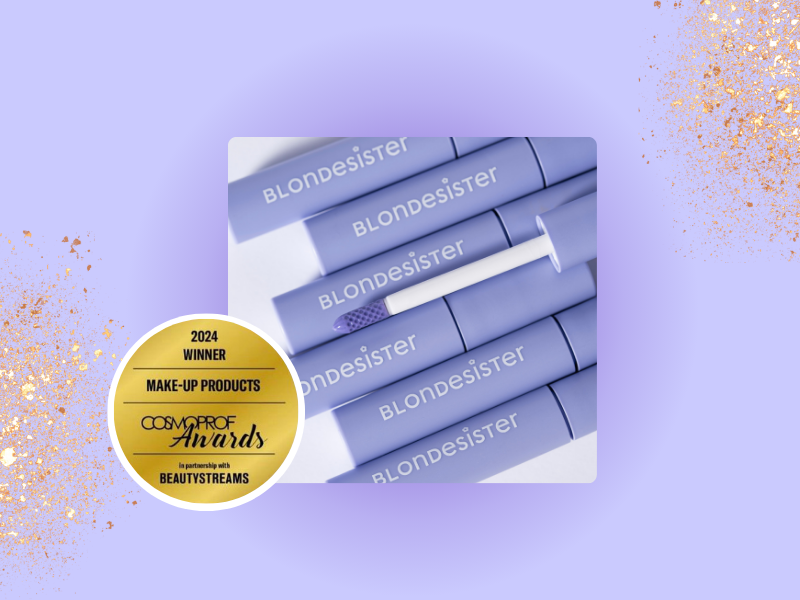 Sorpresa! Blondesister conquista il Cosmoprof 💜