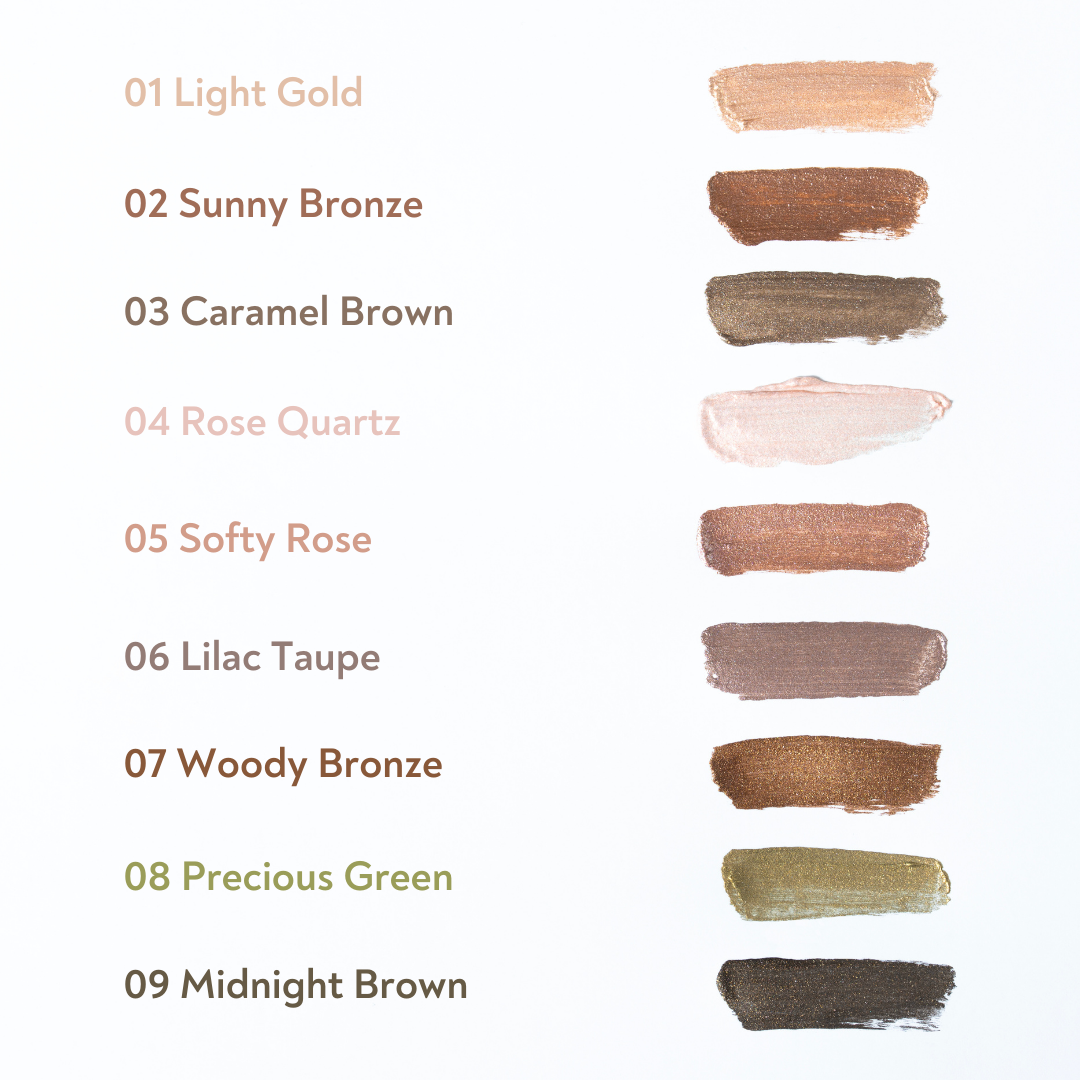 GLOWEYE LIQUID EYESHADOW - WOODY BRONZE 07