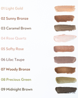 GLOWEYE LIQUID EYESHADOW - WOODY BRONZE 07