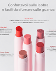 Lip and cheeks stick 2 in 1 - Soft Pink 01