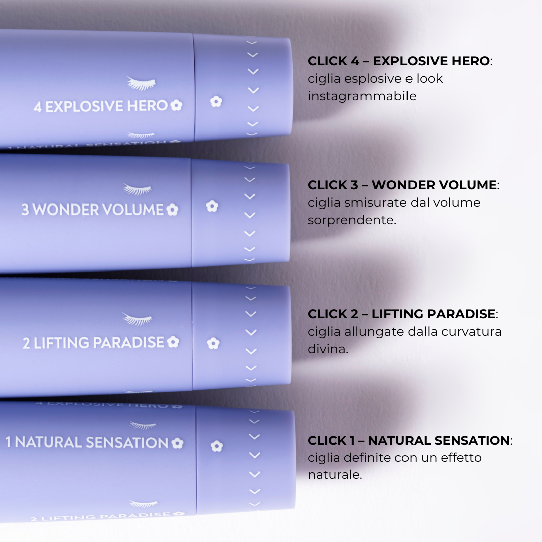 MASCARA - 4 IN 1 CLICK&TURN | ULTRA BLACK