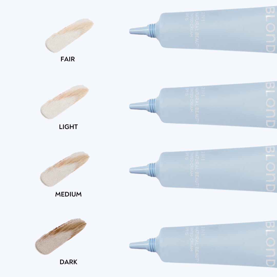 TINTED CREAM | NATURAL BEAUTY - 01 LIGHT
