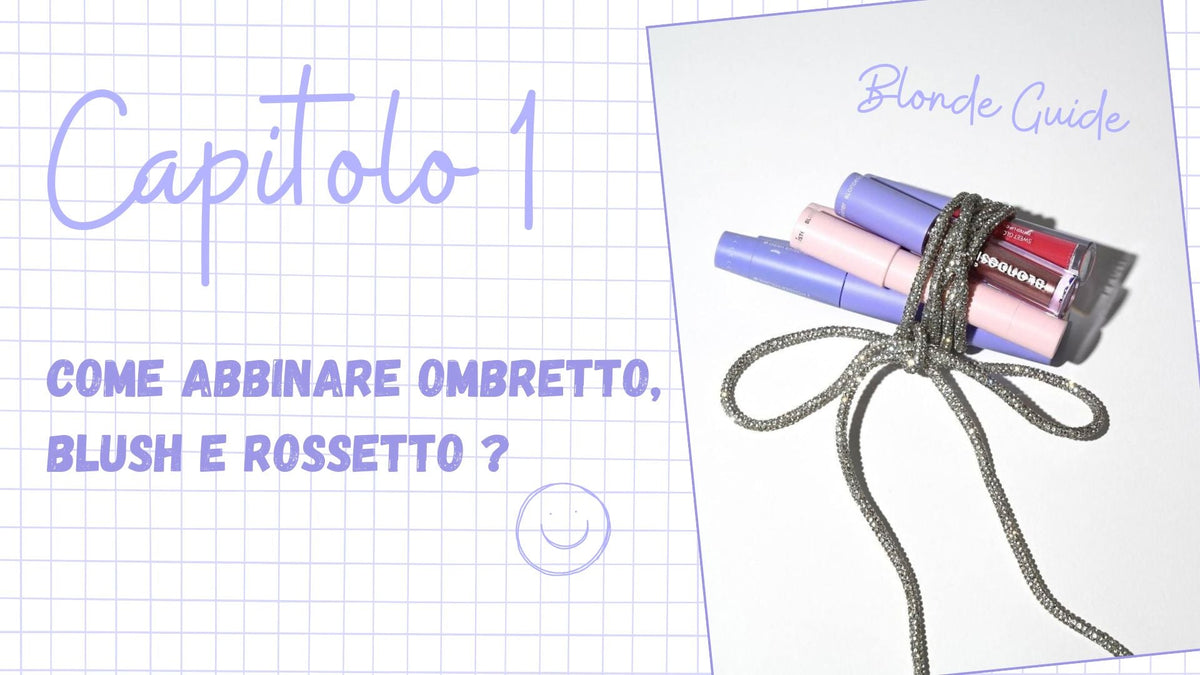 Come abbinare ombretto, blush e rossetto?